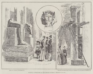 Egyptian Antiquities in the British Museum, recently placed 